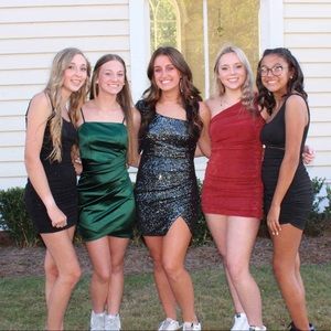 Green Hoco Dress